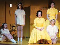 Vitas Vārpiņas perfektā Veronika dara visu, lai viņa meitas Rūbija (Sintija Ceplauska), Džiliana (Gerda Igaune), Džouna (Daniela Muižniece) un Glorija (Justīne Skutāne) līdz pēdējam sīkumam atdarinātu reiz slavenu grupu — māsas Endrūsas
