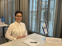 Irina Rubinčika. Publicitātes foto