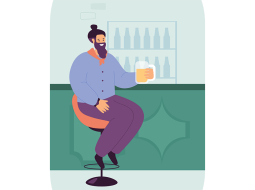 Es esmu tik turīgs, ka varu atļauties izdzert kausu alus lidostā!
Ilustrācija — Freepik