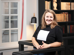 Vanadziņa mājas līdzīpašniece un restorāna vadītāja Madara Intenberga-Vilka.