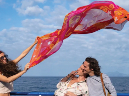 Kadrs no Paolo Sorentīno filmas Partenope.
Publicitātes foto