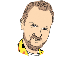 Ako Kārlis Cekulis. Zīmējums – Ernests Kļaviņš