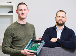 Jānis Nagla un Mārtiņš Frīdenbergs, SIA Shipprojects īpašnieki un vadītāji.
Foto — Edmunds Brencis
