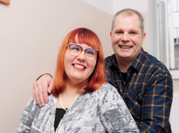 Baiba Baikovska un Laimons Daģis. Foto — Makars Kirikovs