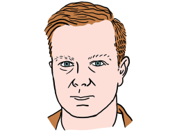 Andris Saulītis. Zīmējums — Ernests Kļaviņš