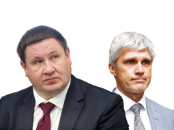 Egils Helmanis un Aleksandrs Bartaševičs. Foto no LETA arhīva