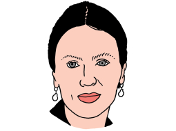 Zane Čulkstēna. Zīmējums — Ernests Kļaviņš