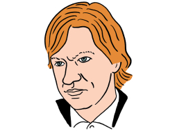 Andris Vīksna. Zīmējums — Ernests Kļaviņš