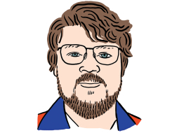 Miķelis Puķītis. Zīmējums — Ernests Kļaviņš