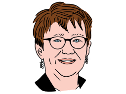 Odile Reno-Baso. Zīmējums — Ernests Kļaviņš