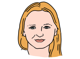 Magda Jentgena. Zīmējums — Ernests Kļaviņš