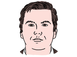 Kārlis Mendziņš. Zīmējums — Ernests Kļaviņš