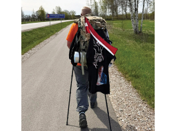 Aigars Stonis sava gājiena sākumā.