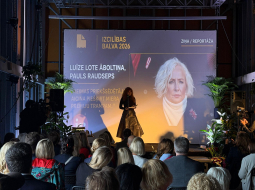 LŽA Izcilības balvas 2026 pasniegšanas ceremonijā.