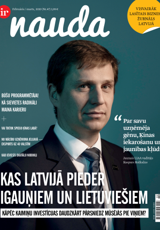 «Man patīk risināt vairākas problēmas»