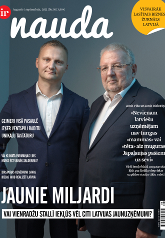 Virši augs biržā